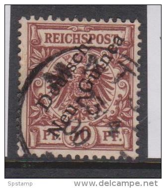 New Guinea German 1897 Overprints 50 Pf Red Brown FU Matupi Cds - Nouvelle-Guinée