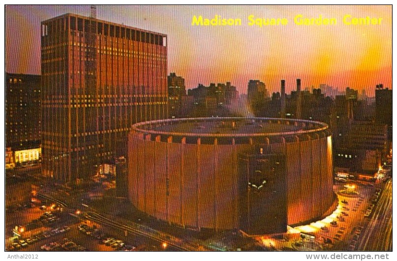 New York Times Madison Square Garden By Night 60er - Transports