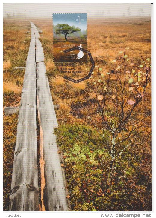 Finland Maximum Card Mi 2053 Torronsuo National Park - Tree - 2010 - Enteros Postales