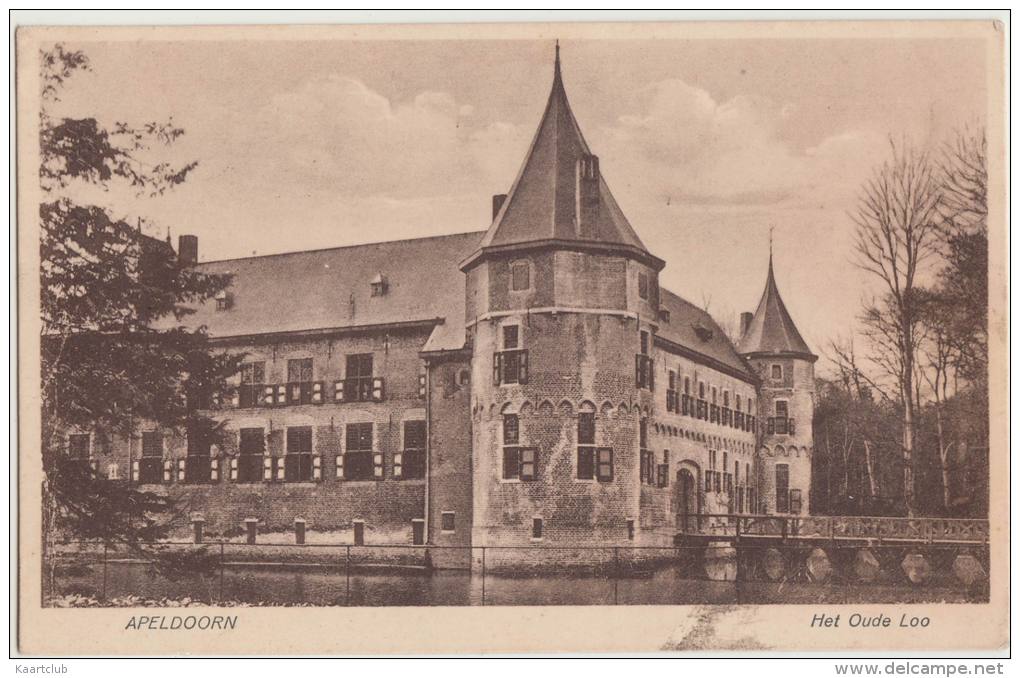 Apeldoorn  - Het Oude Loo - 1930   -  Nederland/Holland - Apeldoorn
