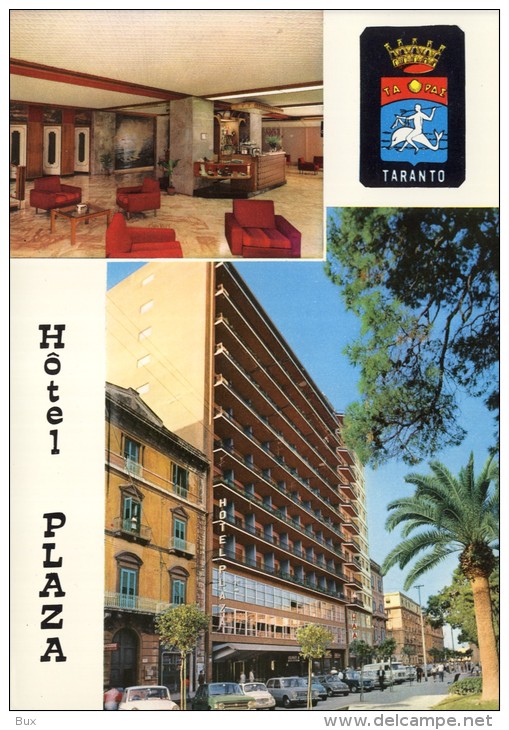 HOTEL PLAZA   STEMMA  TARANTO     -  NON     VIAGGIATA  COME DA FOTO - Hotels & Gaststätten