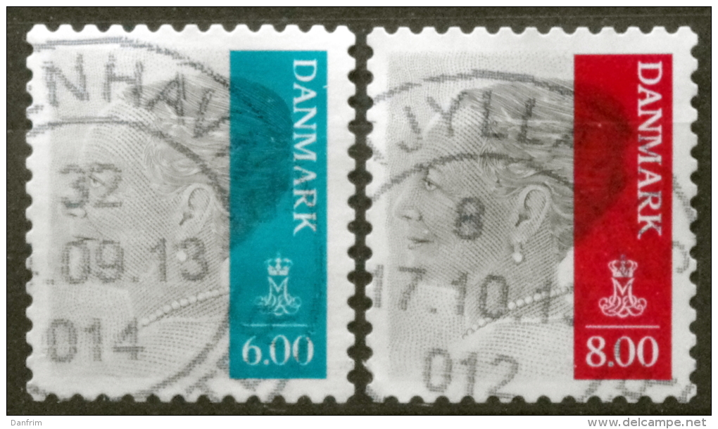 Denmark 2011 Margrethe II MiNr.1629-1630x (O) (lot 638 ) - Used Stamps