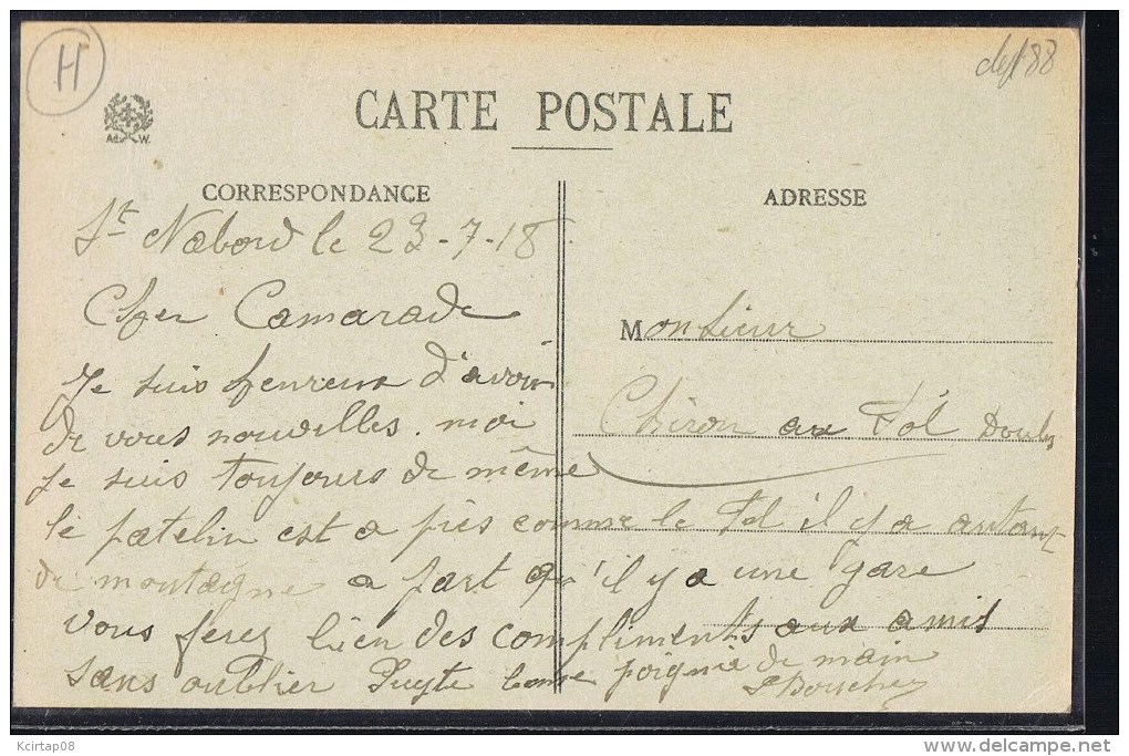 SAINT - NABORD . Bureau De Poste . - Saint Nabord