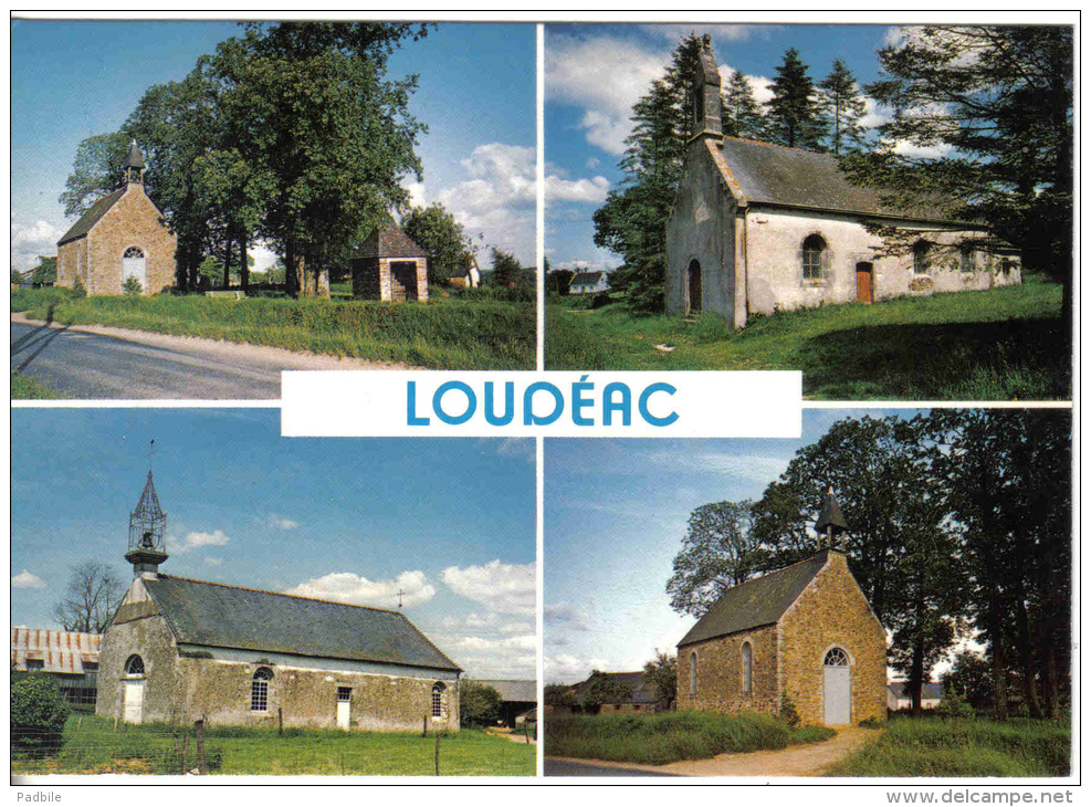 Carte Postale 22. Loudéac  Trés Beau Plan - Loudéac