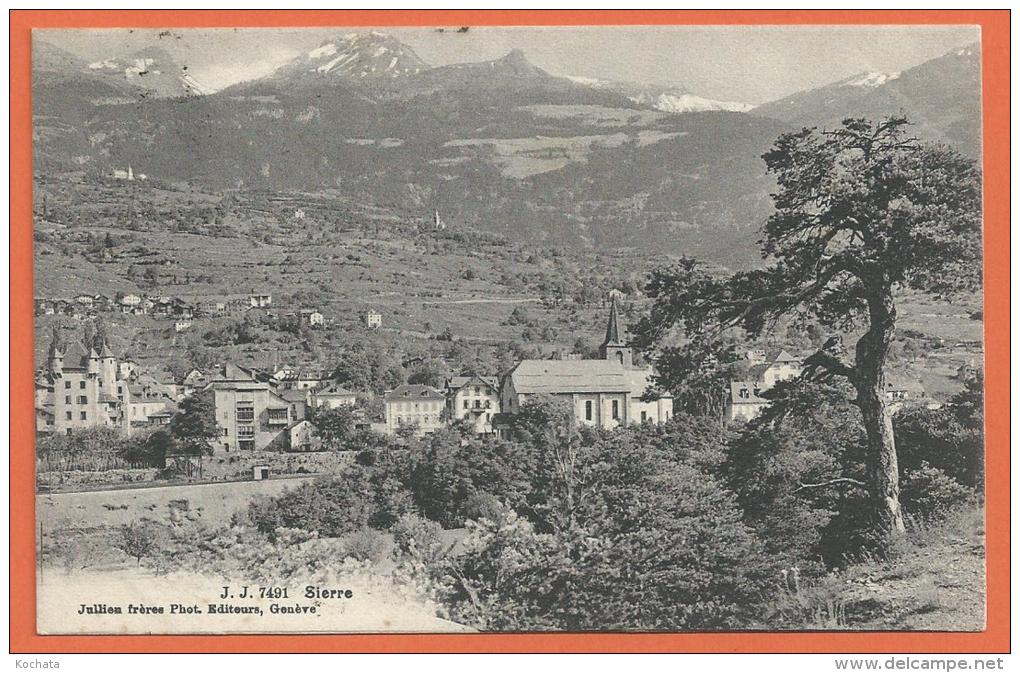 FEL949, Sierre, 7491,  Circulée 1908 - Other & Unclassified