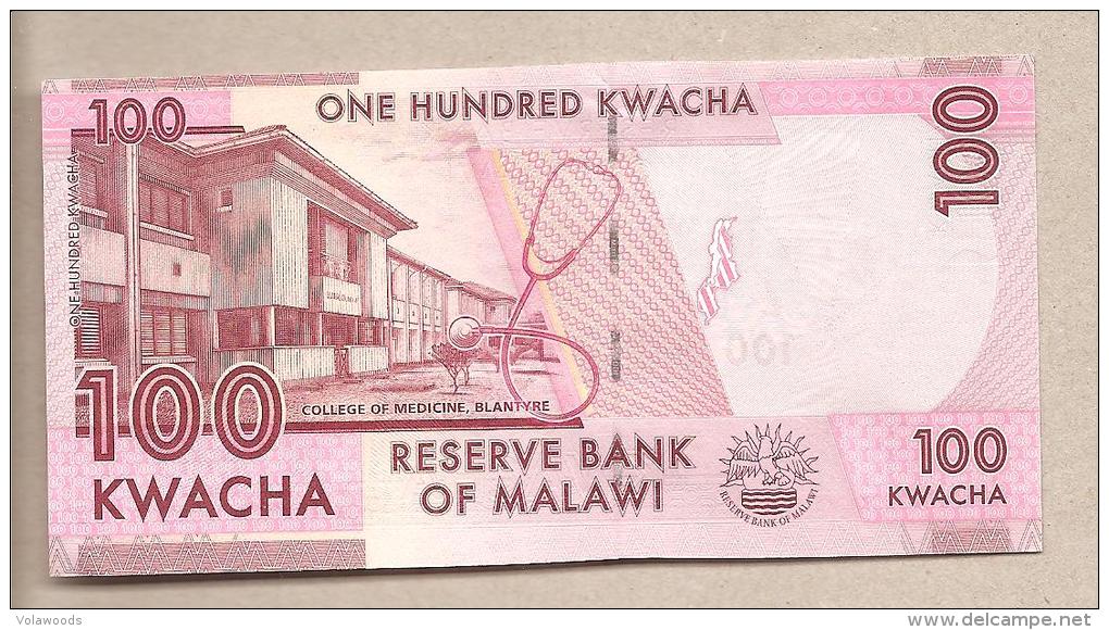 Malawi - Banconota Non Circolata Da 100 Kwacha - 2012 - Malawi