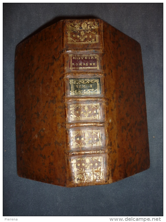 L 28 Histoire Romaine Par M. Rollin 16 Volumes Collection Complète De 1773 - 1701-1800