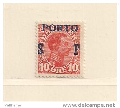 DANEMARK   ( D15 - 3437 )  1921    N° YVERT ET TELLIER    N° 4  N* - Portomarken