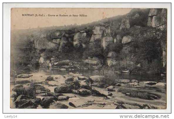 BOUSSAY - Grotte Et Rochers De Soeur Hélène - Boussay