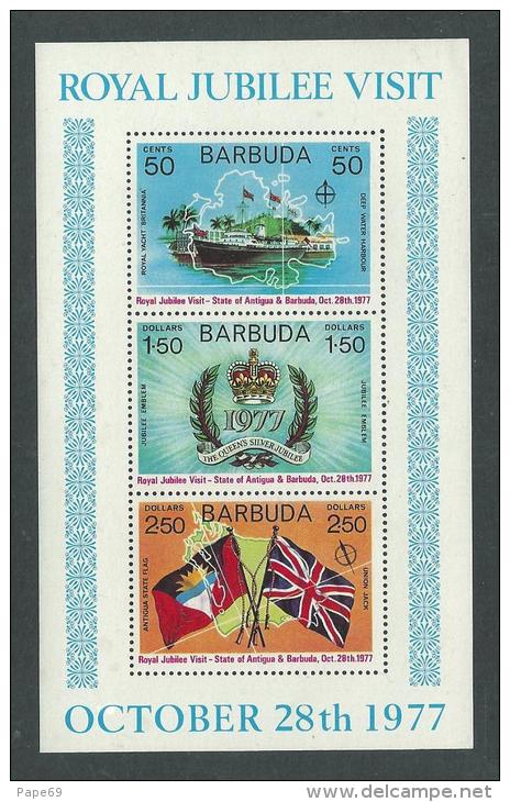Barbuda BF N° 25  XX  Visite De S.M. Majesté Elisabeth II, Le Bloc Sans Charnière  TB - Barbuda (...-1981)