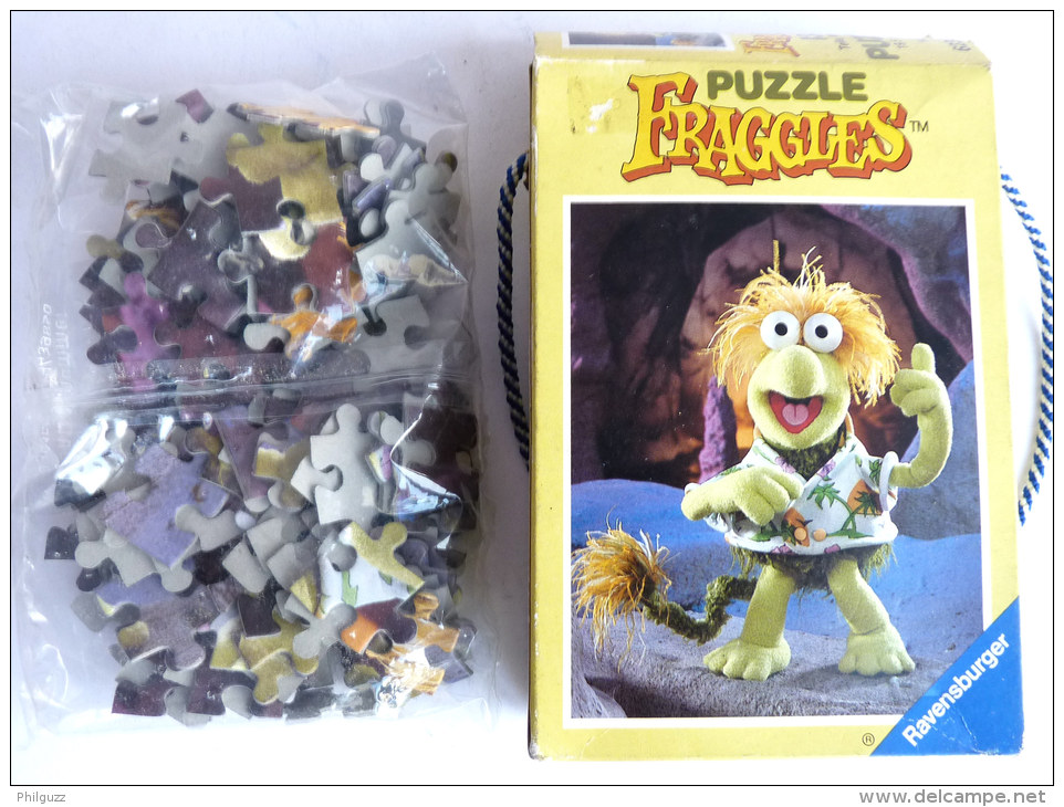 RARE Ancien Puzzle Ravensburger 19.5x24.5 Cm 1984 - FRAGGLES ROCK 870 HENSON (1) - Puzzles