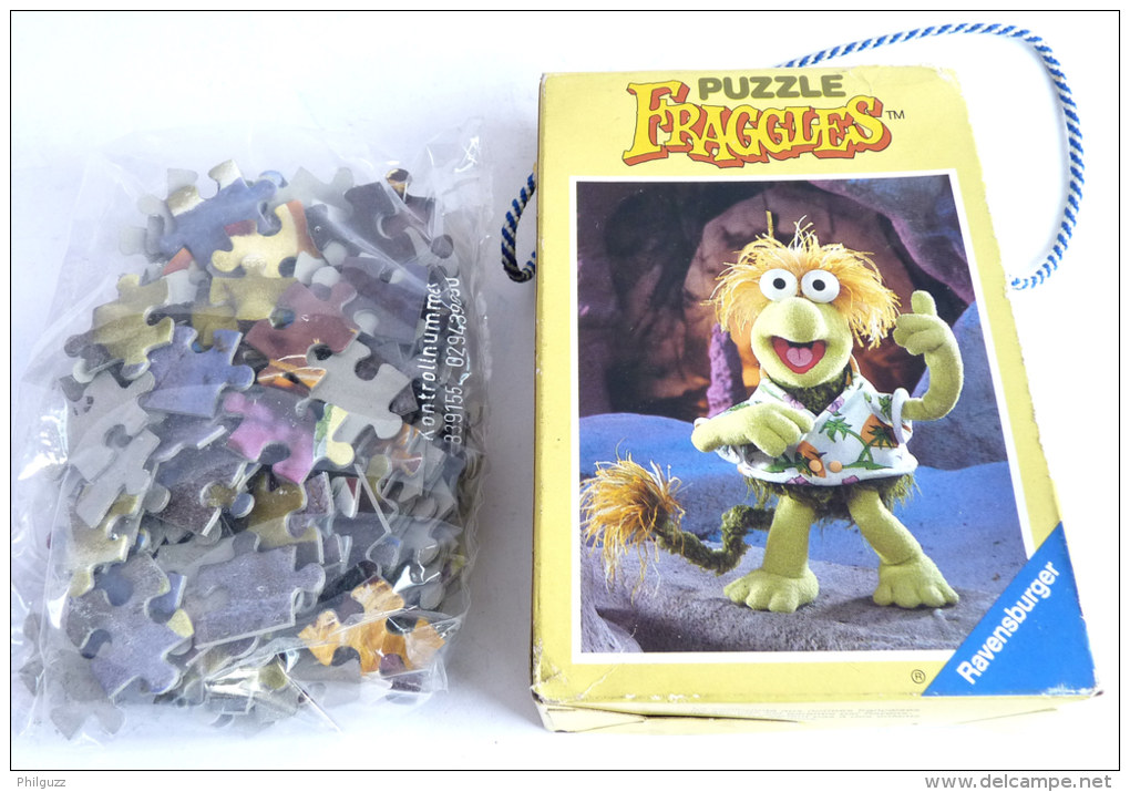 RARE Ancien Puzzle Ravensburger 19.5x24.5 Cm 1984 - FRAGGLES ROCK 870 HENSON (2) - Puzzles