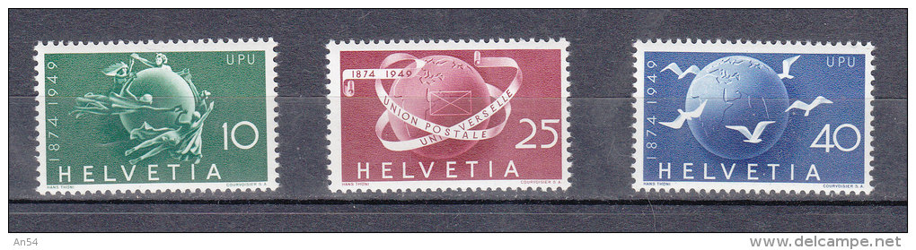 1949  N° 294 à 296  NEUFS**         CATALOGUE ZUMSTEIN - Unused Stamps