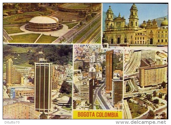 Bogota  - Columbia - Formato Grande Viaggiata - S - Colombia