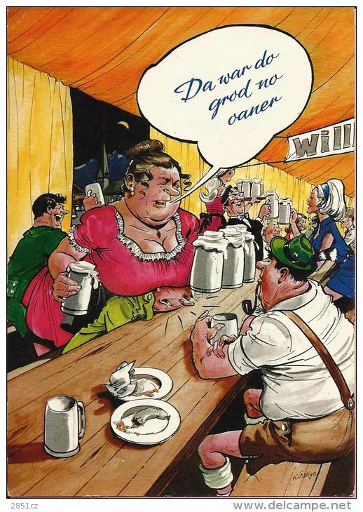 Humour - Oktoberfest Munchen, 1979., Germany - Humor