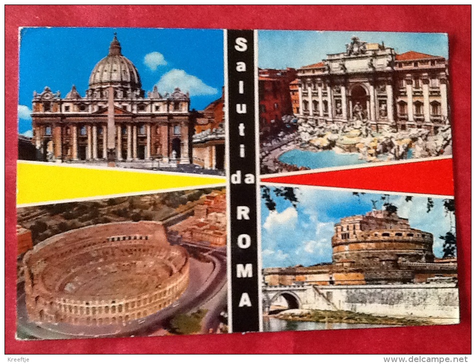 Italia Saluti Da Roma  -> Belgio 1981 - Sanidad Y Hospitales