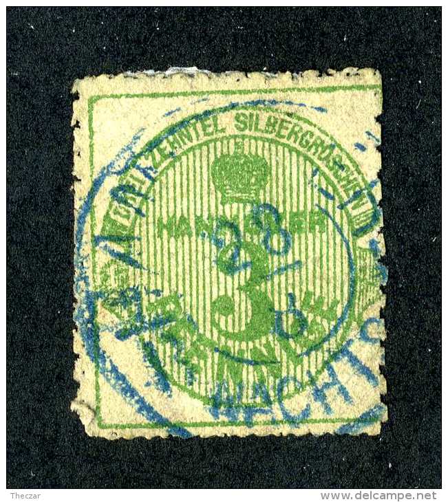 5494e  Hanover~ Michel #21  Used ~( Michel €100.00 )  Offers Welcome! - Hanovre