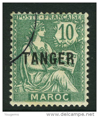 French:Tanger Ops On Maroc 1918 10c  VFU - Sonstige & Ohne Zuordnung