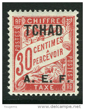 French:Tchad 1928 30c  MNH - Other & Unclassified