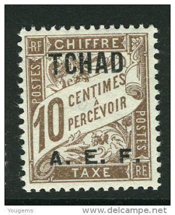 French:Tchad 1928 10c  MNH - Other & Unclassified