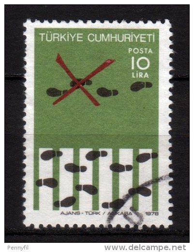 TURCHIA - 1978 YT 2212 USED - Oblitérés