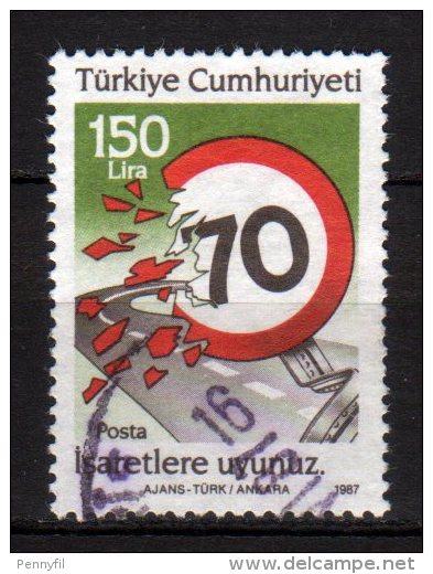 TURCHIA - 1987 YT 2524 USED - Used Stamps