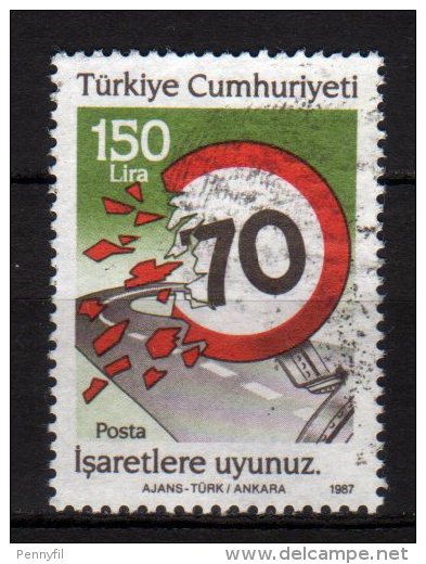 TURCHIA - 1987 YT 2524 USED - Used Stamps