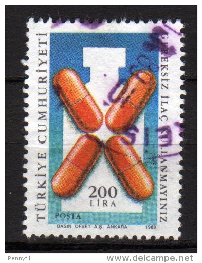 TURCHIA - 1988 YT 2560 USED - Used Stamps