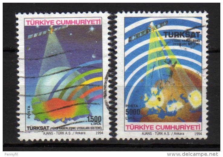 TURCHIA - 1994 YT 2758+2759 CPL USED - Oblitérés