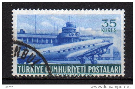 TURCHIA - 1954 YT 30 PA USED - Airmail