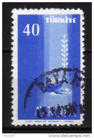 TURCHIA - 1958 YT 1413 USED - Oblitérés