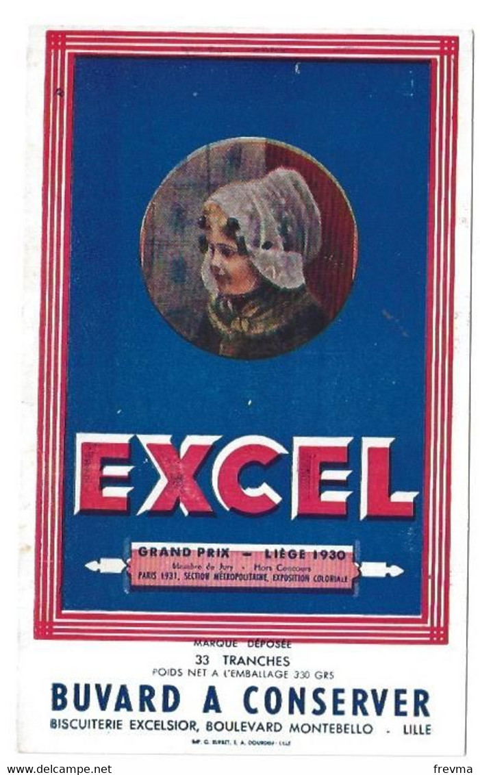 Buvard Excel Biscuiterie - E