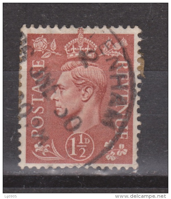 Engeland United Kingdom, Great Britain, Angleterre, Bretagne, King George VI, SG 487, Y&T Used NICE CANCEL - Usados