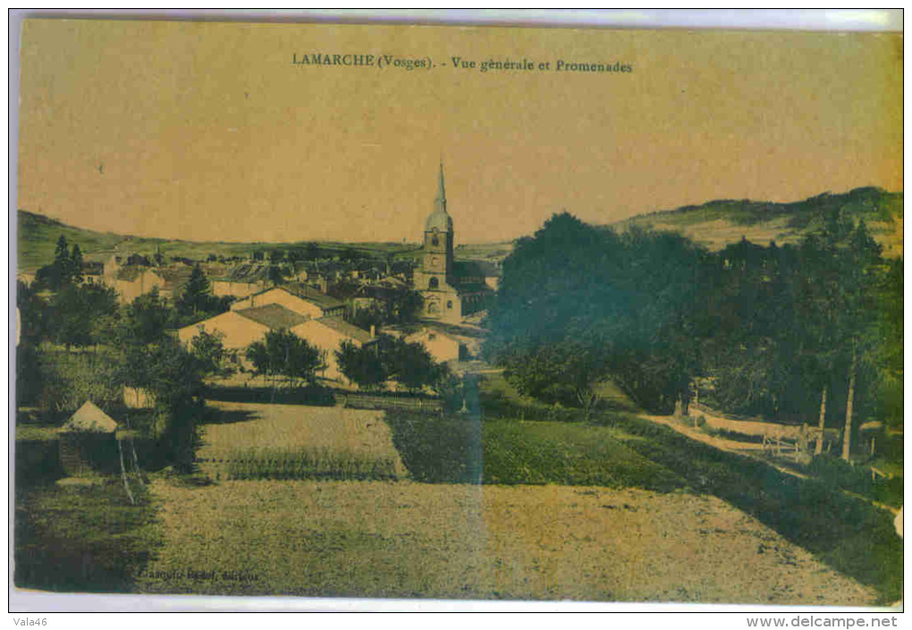 LAMARCHE (Vosges) - Vue Générale Et Promenades - Lamarche