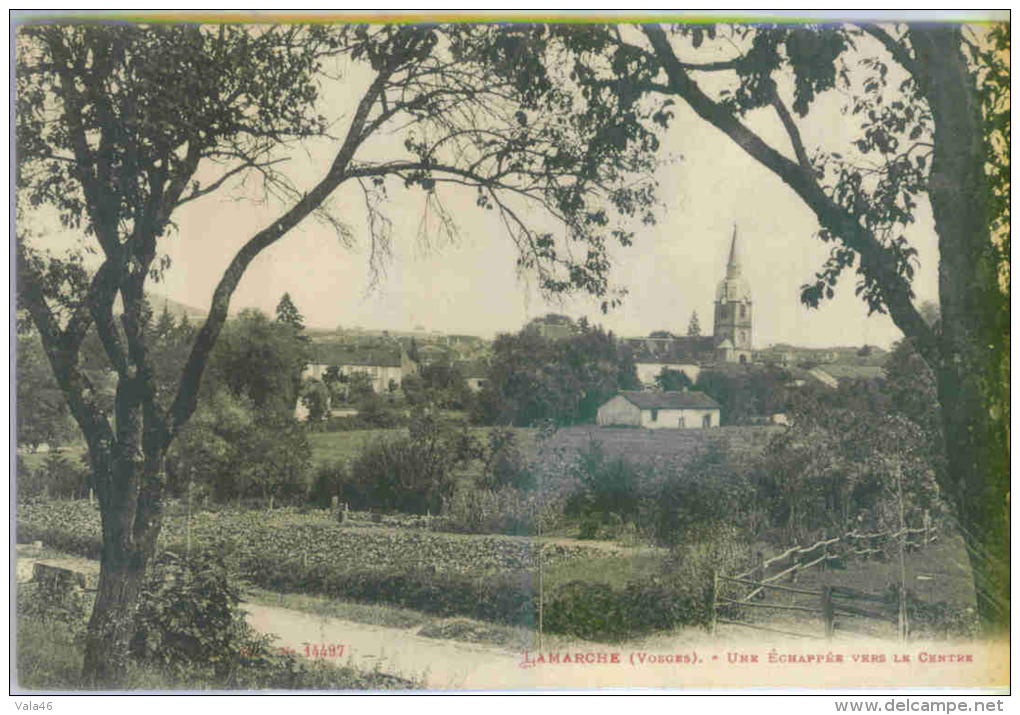 LAMARCHE (Vosges) - Une Echapée Vers Le Centre - Lamarche