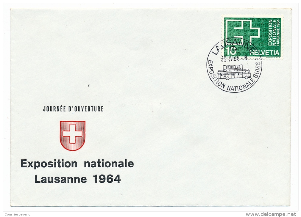 SUISSE - 14 Documents EXPOSITION NATIONALE SUISSE - Lausanne - 1964