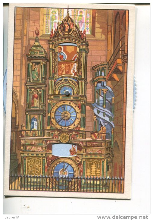 (Folder 42) France - Strasbourg - Horloge Astronomique Of The Cathedral (with Moving Part) - Astronomia