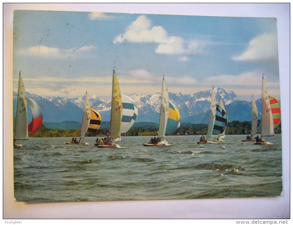 Germany: Segelregatta Am Starnbergersee - 1970 Used - Starnberg