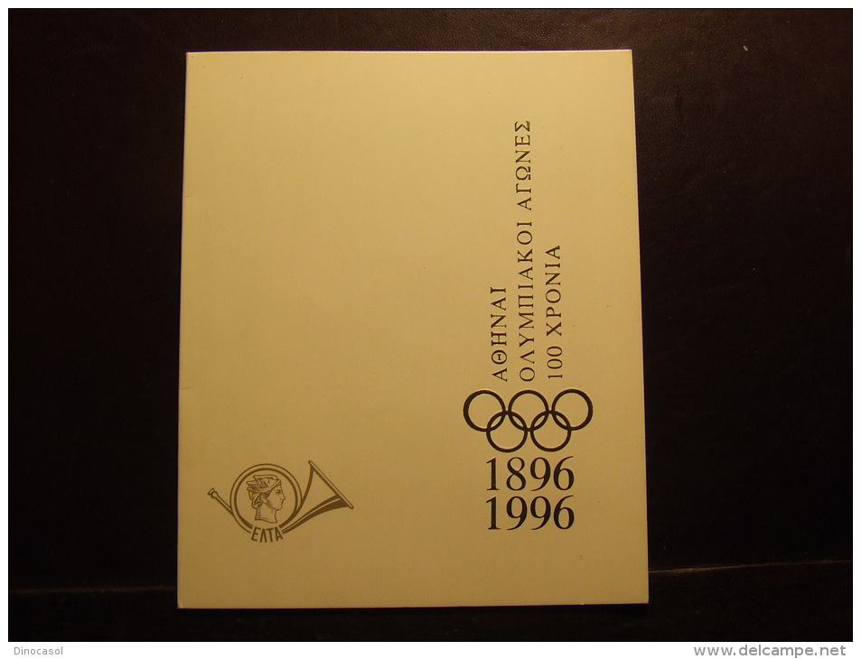 GRECIA 1996 CENTENARIO OLIMPIADI BF ** - Blocks & Sheetlets