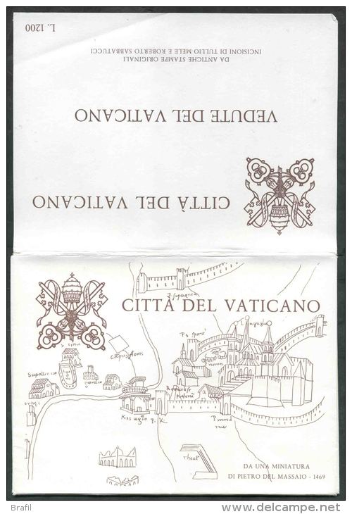 1982 Vaticano, Cartoline Postali Antiche Vedute Da Lire 300 , Serie Completa Nuova (**) - Postal Stationeries