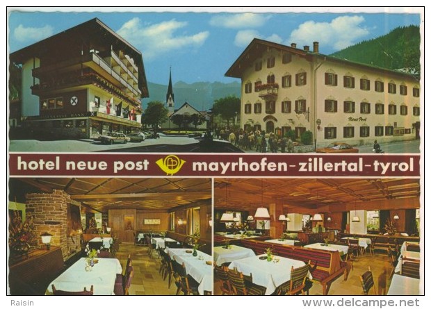 Autriche Tyrol Mayrhofen Zillertal  Hotel  Neue Post  état Moyen - Zillertal