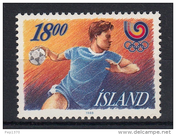 ISLANDIA 1988 - DEPORTES - HANDBALL -  YVERT N&ordm;  641 - Nuevos