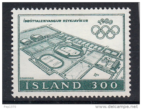 ISLANDIA 1980 - MOSCOW OLYMPICS -  YVERT N&ordm;  508 - Neufs