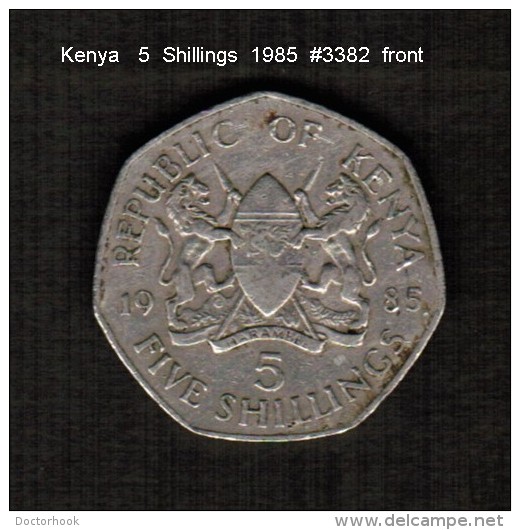 KENYA    5  SHILLINGS   1985  (KM # 23) - Kenya