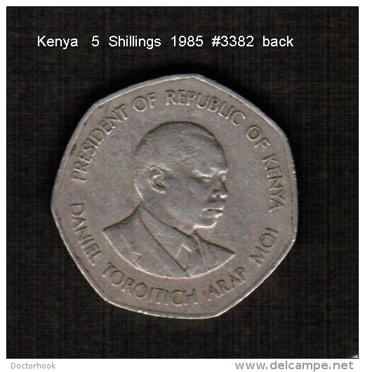 KENYA    5  SHILLINGS   1985  (KM # 23) - Kenia