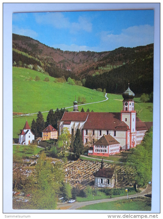 (4/2/32) AK "Münstertal" Pfarrkirche St. Trudpert - Münstertal