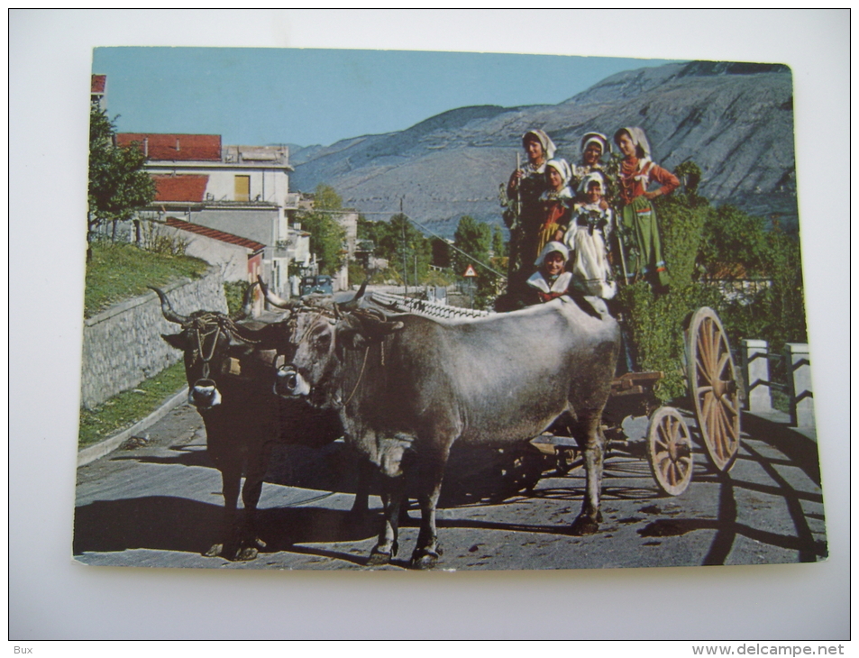 PRATOLA PELIGNA   COSTUME   ABRUZZO  L' AQUILA    VIAGGIATA COME DA FOTO - Costumi