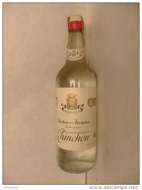 ANIS CHINCHON DE UN LITRO -- VINTAGE - Licor Espirituoso