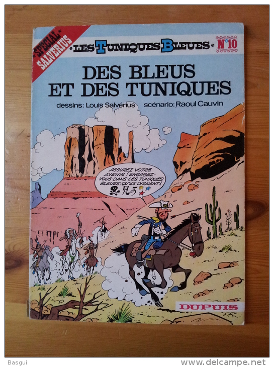 BD Brochée Les Tuniques Bleues  N°10 Edition De 1977 - Tuniques Bleues, Les