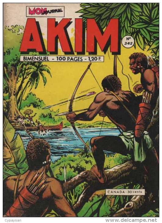 AKIM N° 342  BE MON JOURNAL 11-1973 - Akim